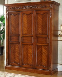 臥室實木家具衣柜