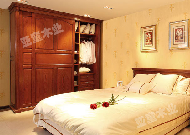 實木衣柜007