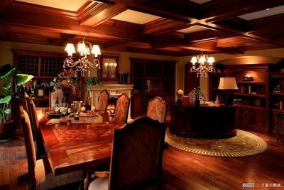 「立豪天鵝堡」西安全屋定制 西安別墅裝修案例欣賞2018-2-4