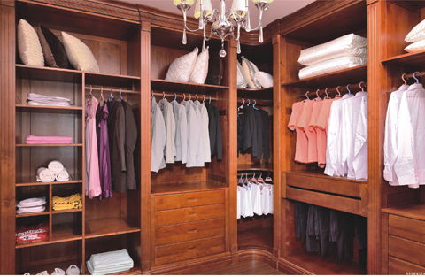 原木衣柜與實木衣柜不一樣 豐成帝納教你區別實木衣柜