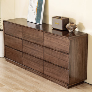 全實木紅胡桃木的魅力 59組實木衣柜圖片合集賞析