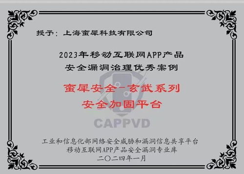 蠻犀安全榮譽入選CAPPVD漏洞庫技術支撐單位，共筑工業互聯網數據服務安全防線